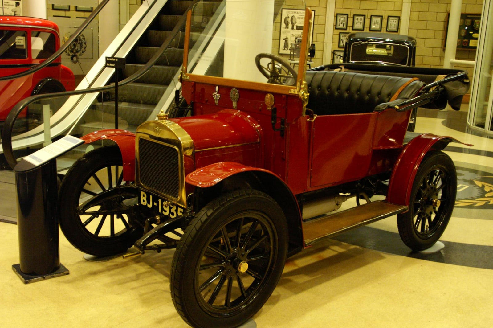An early black Austin Seven Chummy open tourer of 1923