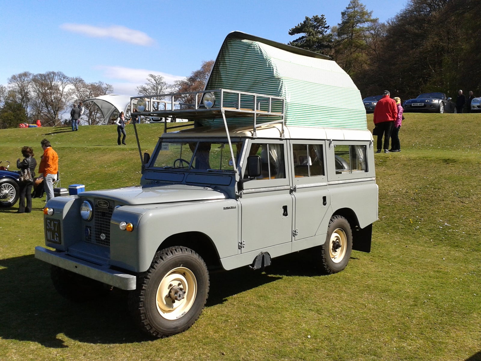A 1962 Land Rover Series IIA Dormobile camper conversion