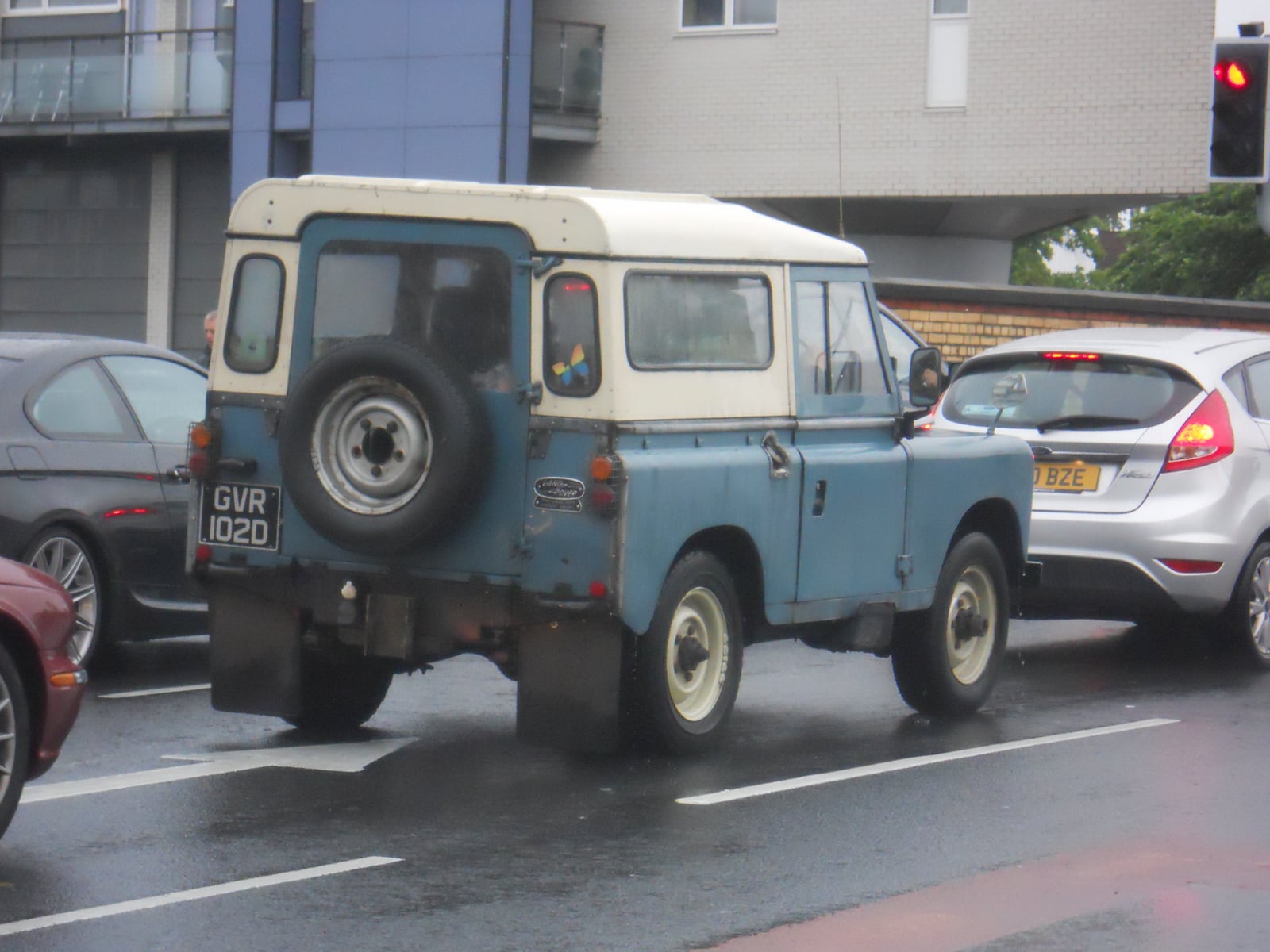 A 1966 Land Rover Series IIA